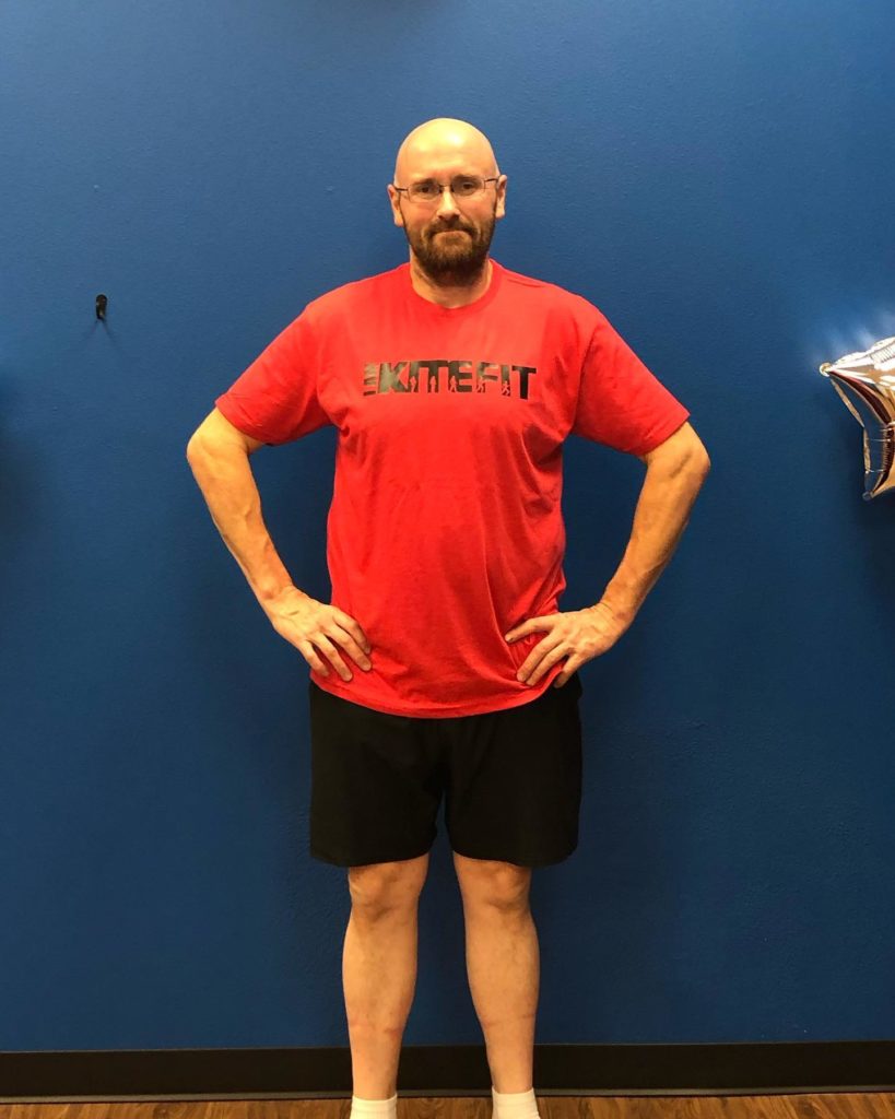 Challenge winner at Kitefit in Post Falls Idaho for group fitness training and group fitness classes for circuit and HIIT training and body weight training and core work outs 
